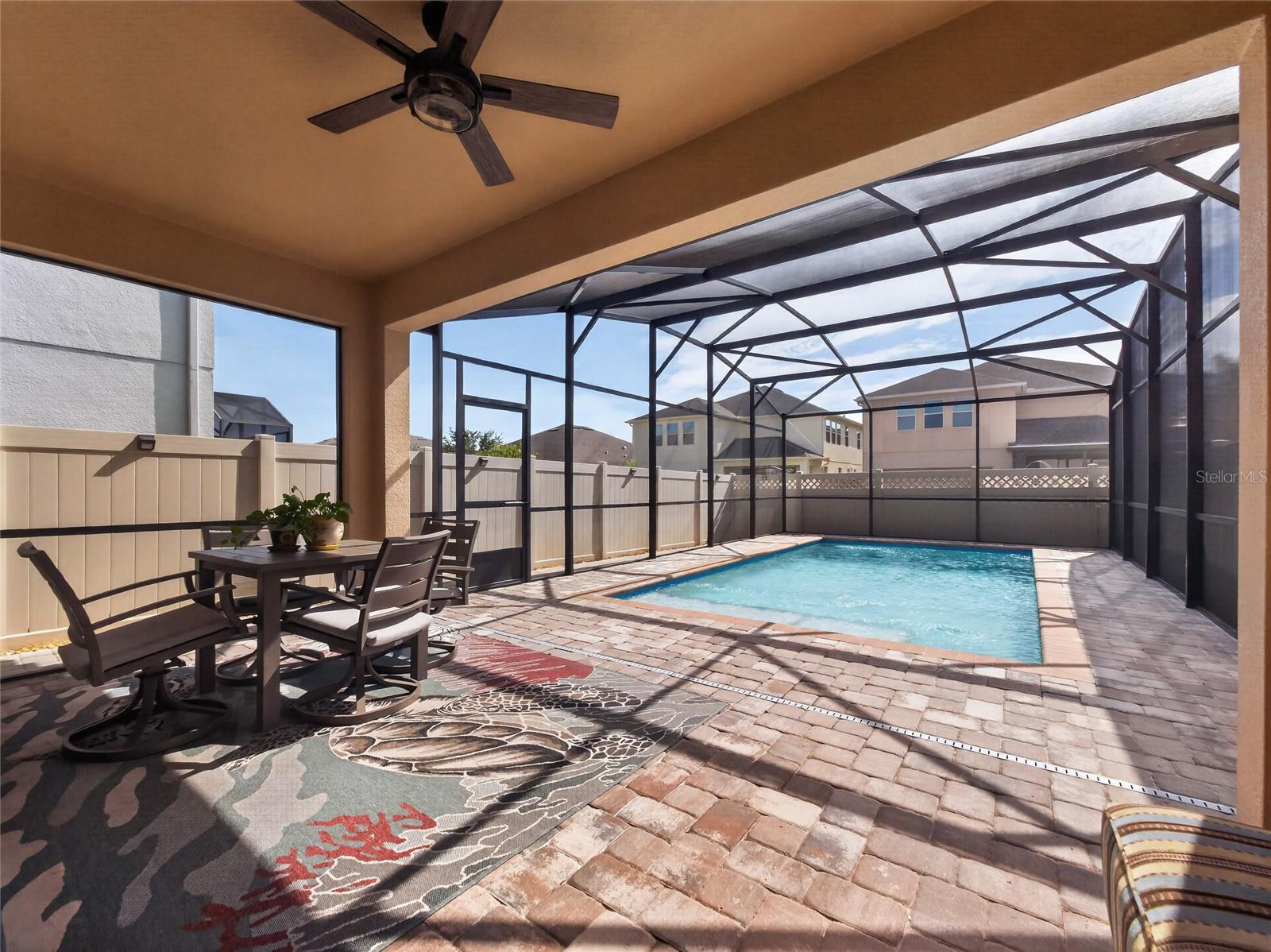 Lanai and Pool
