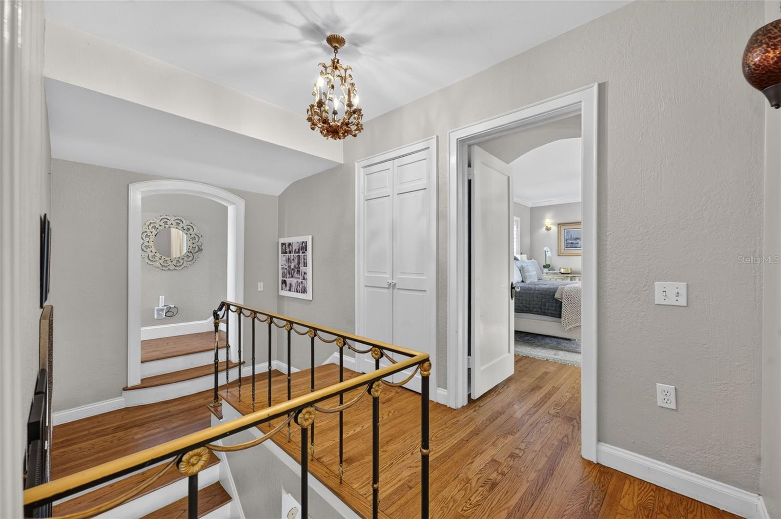 Second-Floor Hall  Flexible & Well-Separated Bedroom Layout