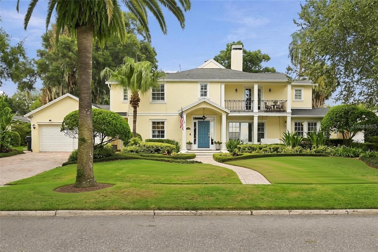 Front Exterior  Gracious 1942 Colonial Revival