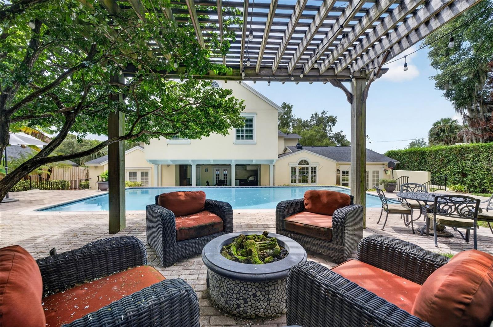 Pergola  Shaded Outdoor Gathering Space