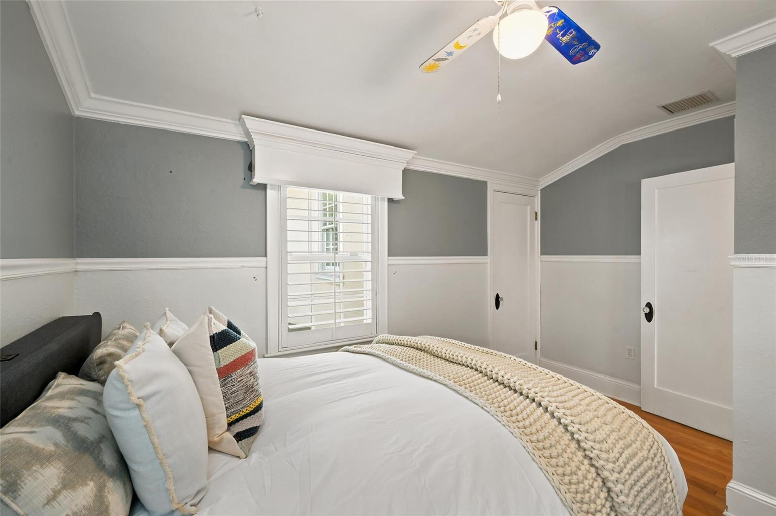 Additional Upstairs Bedroom with Hardwood Floors
