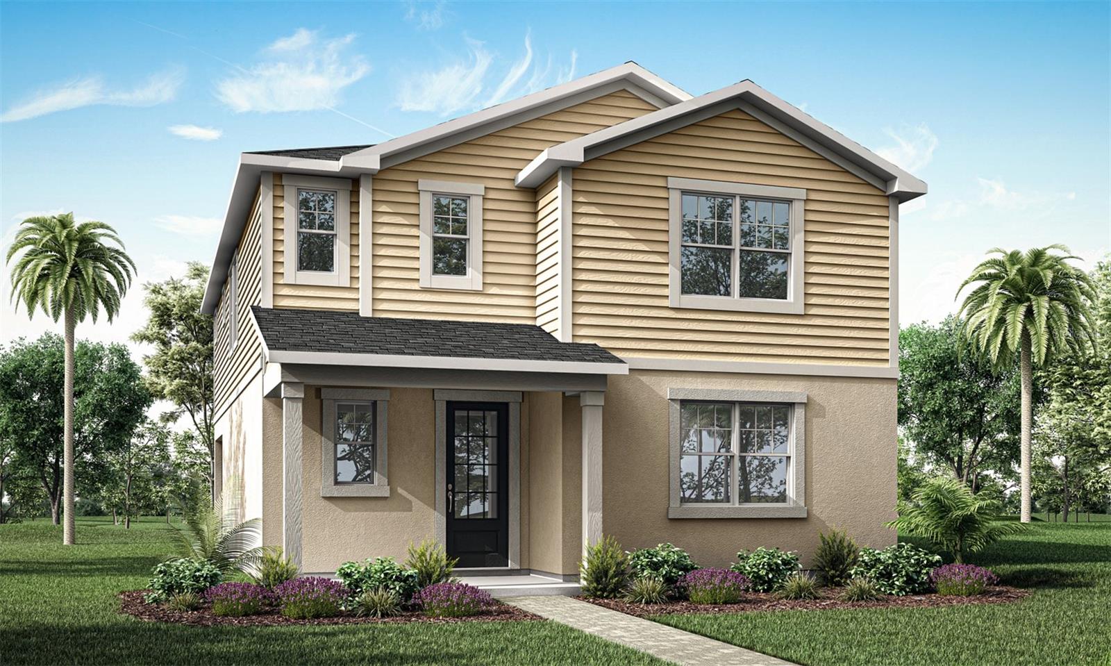Meridian Parks - Windley Floorplan - Low Country Elevation - Architect's Rendering Meridian Parks - Windley Floorplan - Low Country Elevation - Architect's Rendering