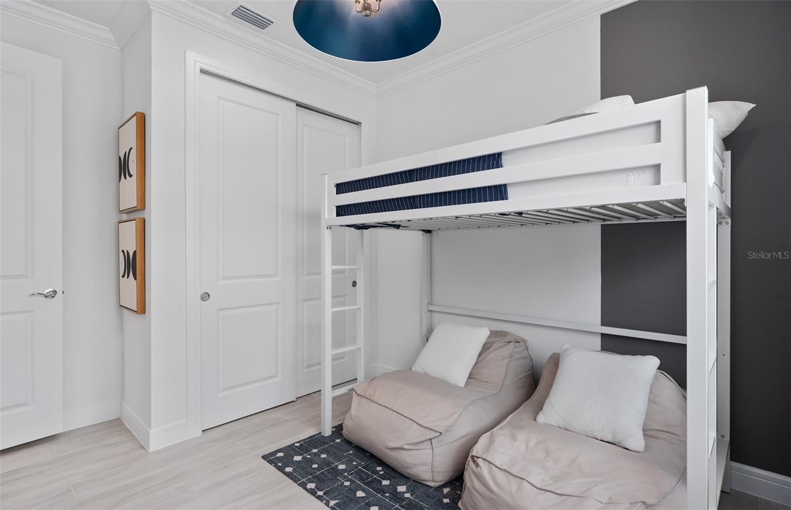 Model Home Design Only. Pictures and furnishings are for illustrative purposes only. Elevations, colors and options may vary. Furniture is for model home staging only.