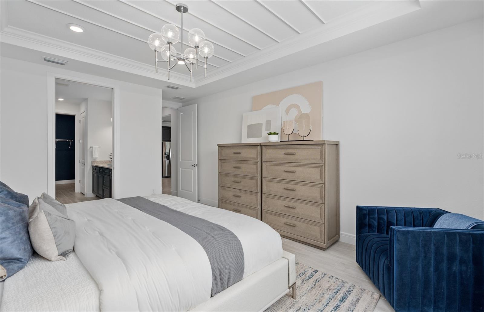 Model Home Design Only. Pictures and furnishings are for illustrative purposes only. Elevations, colors and options may vary. Furniture is for model home staging only.
