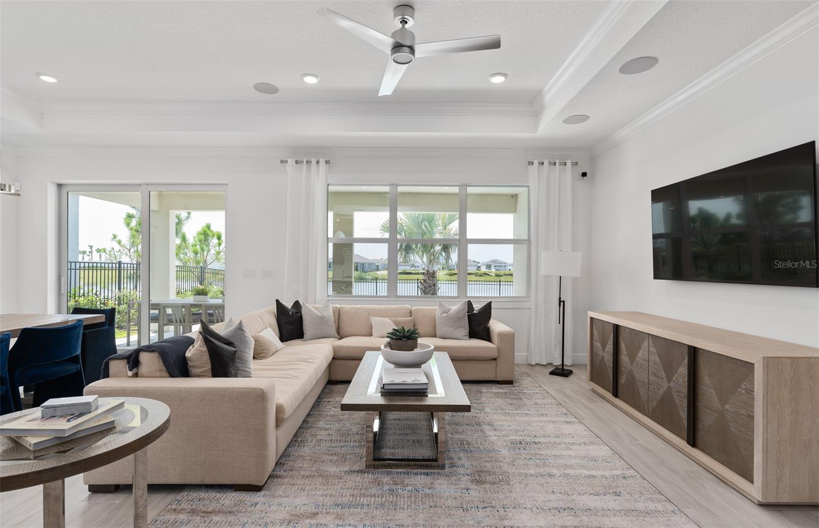 Model Home Design Only. Pictures and furnishings are for illustrative purposes only. Elevations, colors and options may vary. Furniture is for model home staging only.