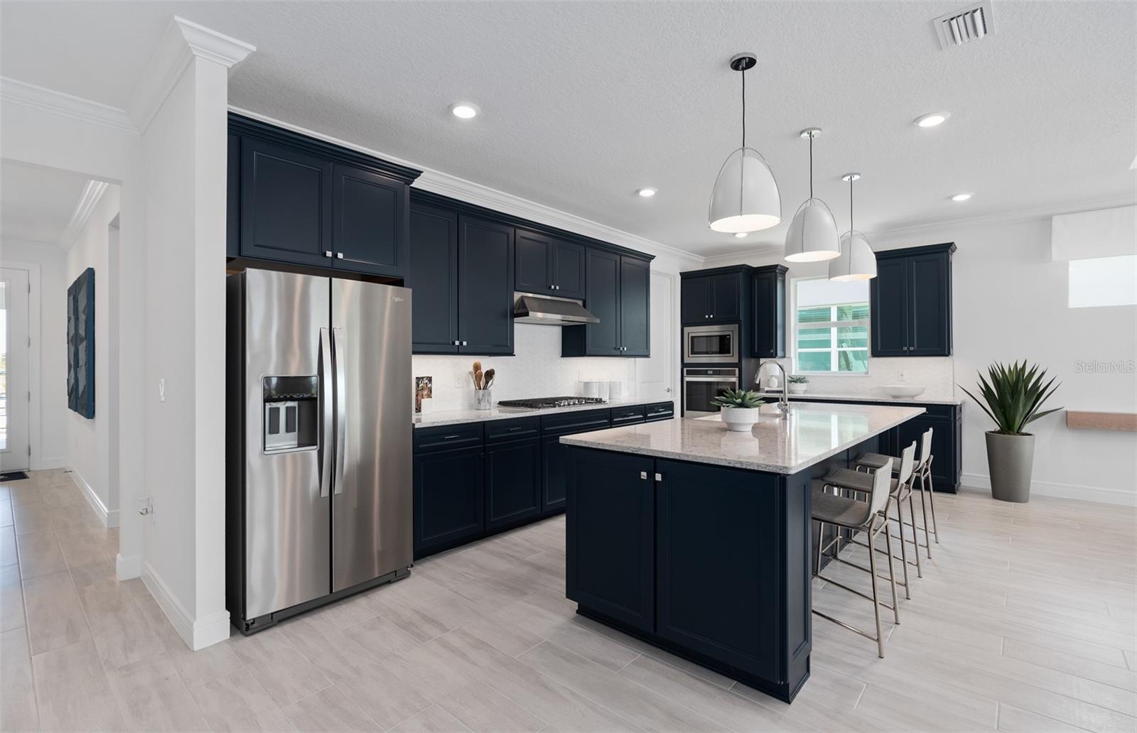 Model Home Design Only. Pictures and furnishings are for illustrative purposes only. Elevations, colors and options may vary. Furniture is for model home staging only.