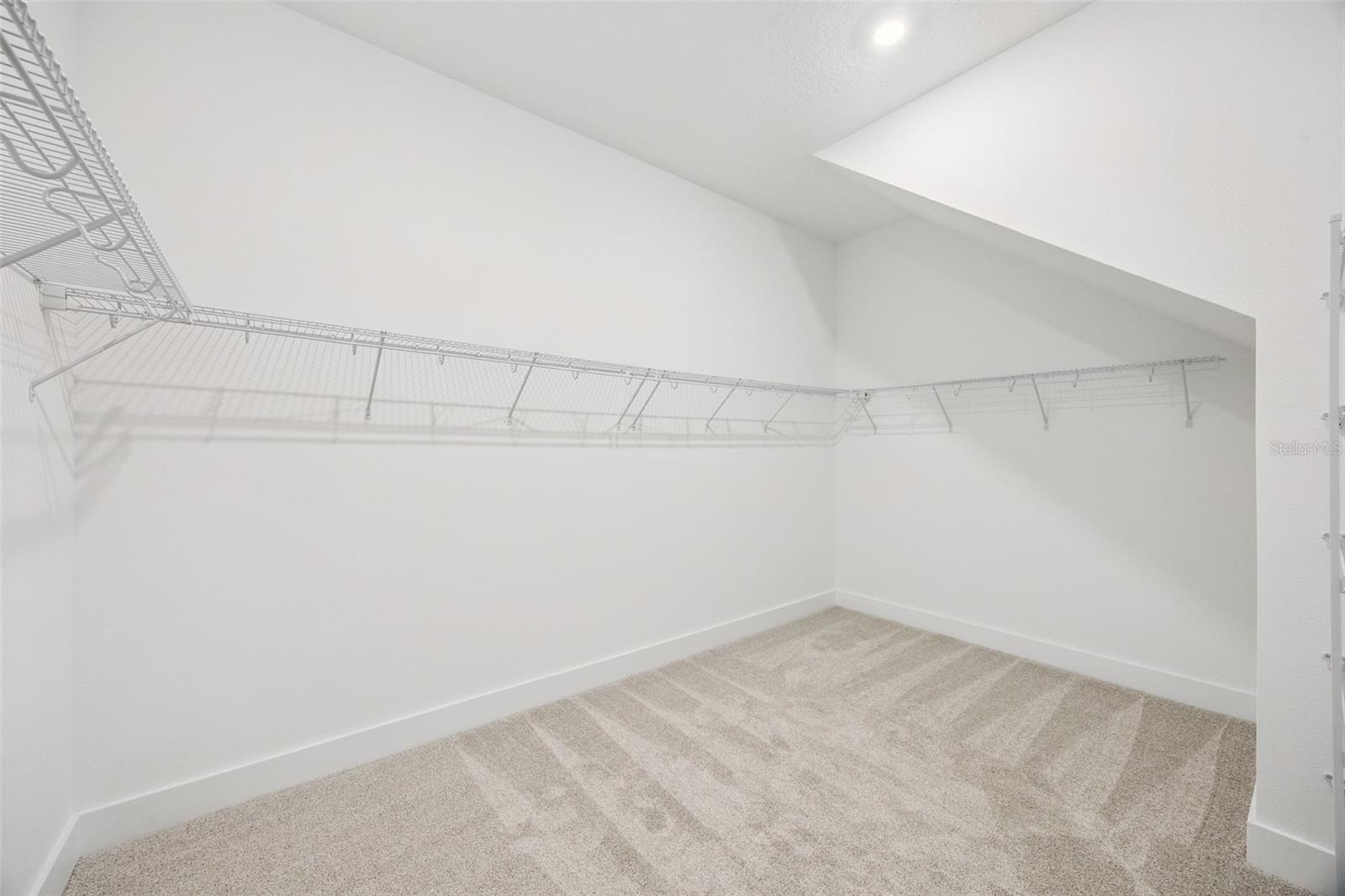 Primary closet