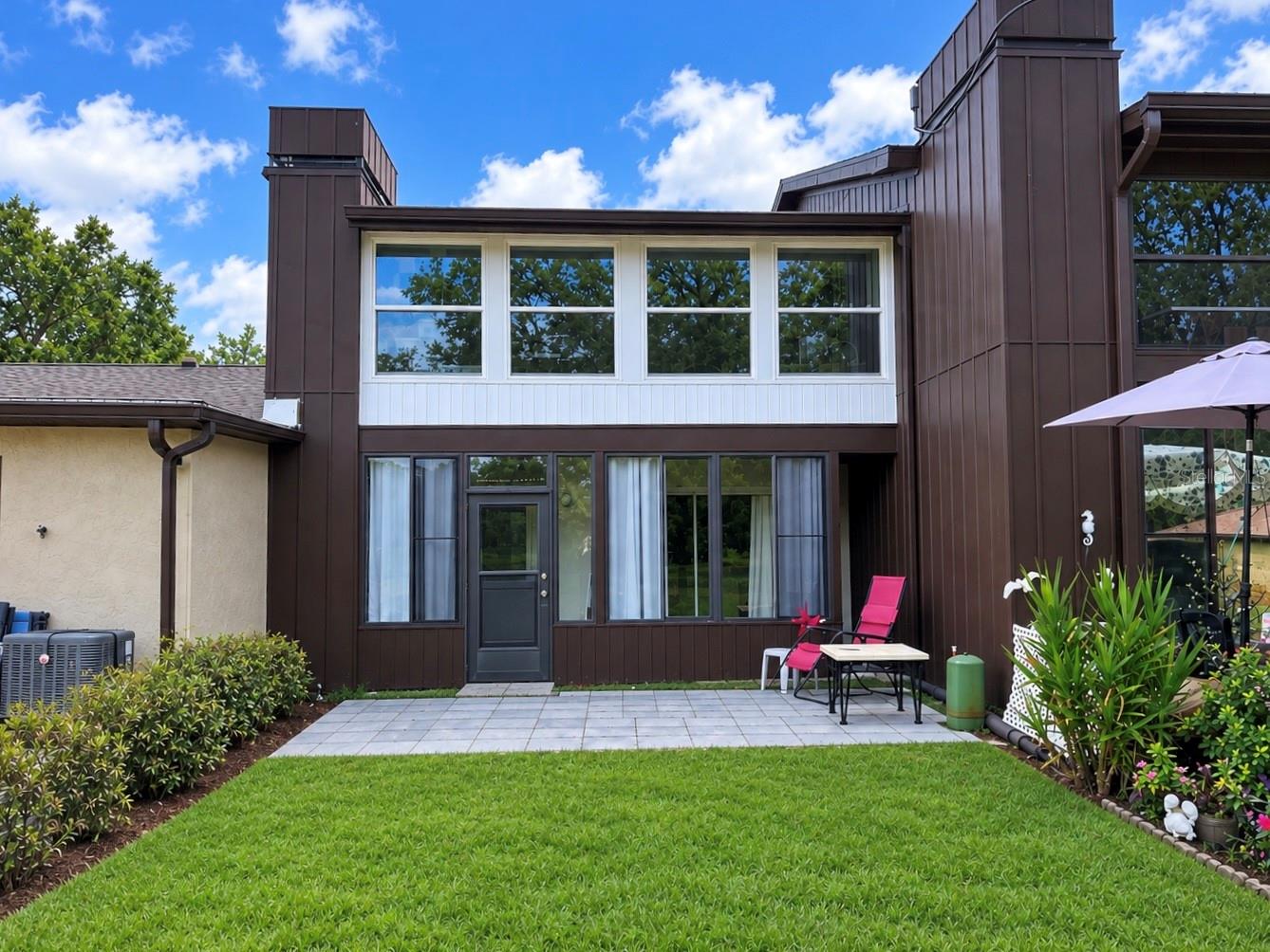 Back outside patio