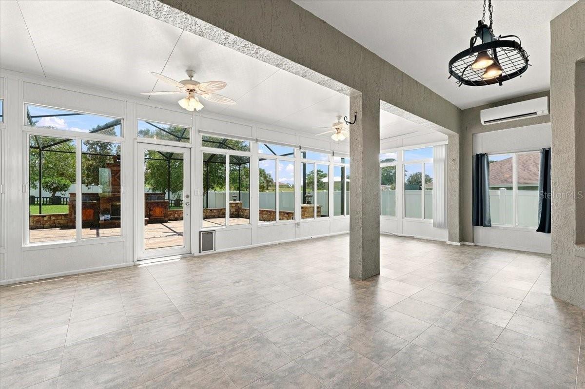 enclosed porch