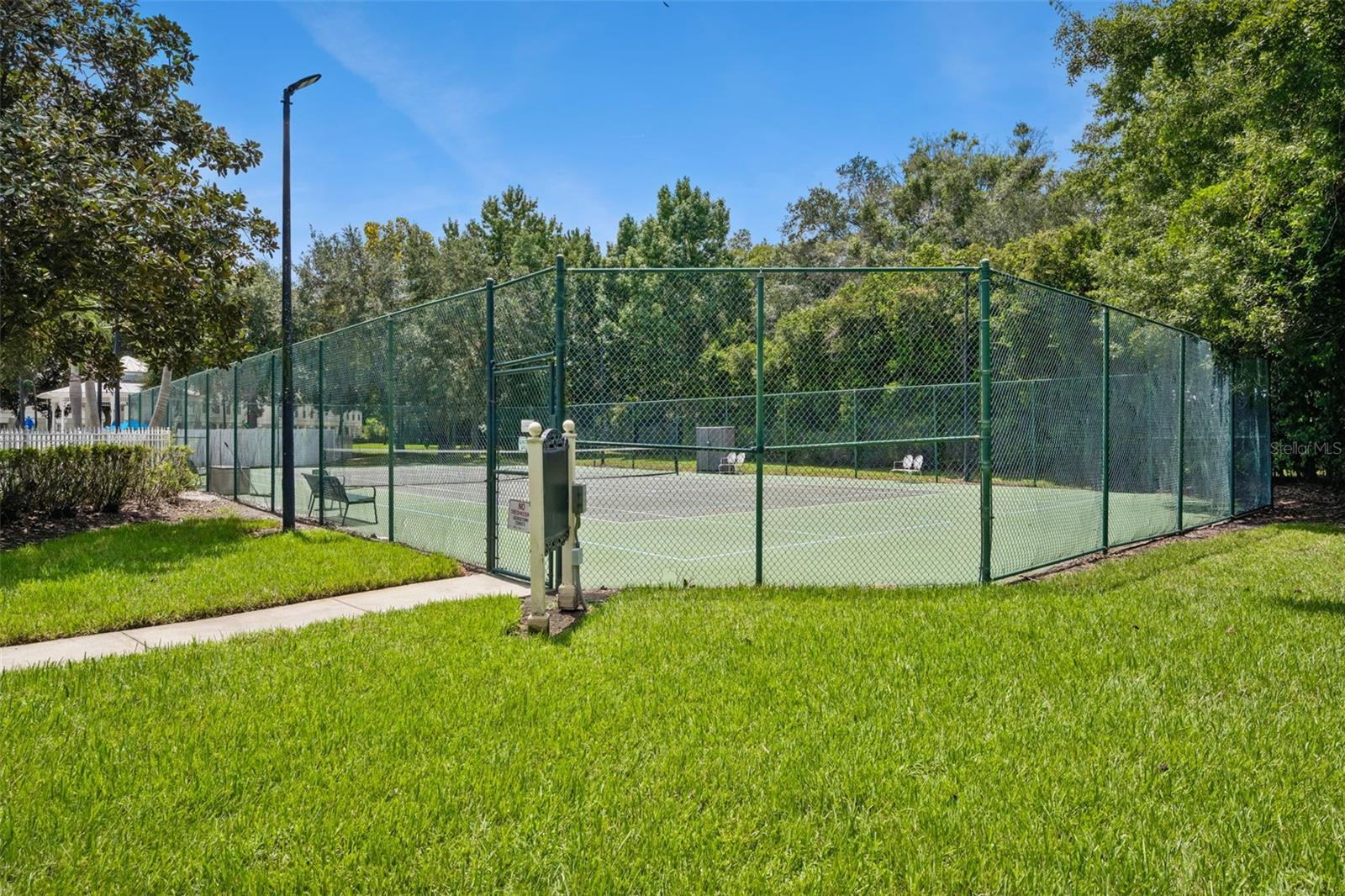 Tennis courts