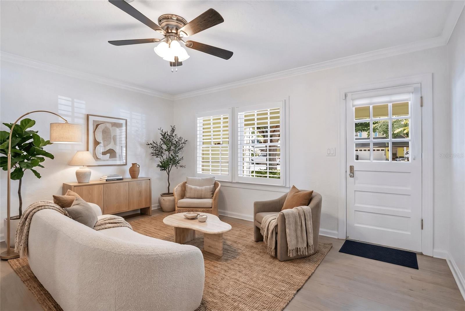 Staged Living Room
