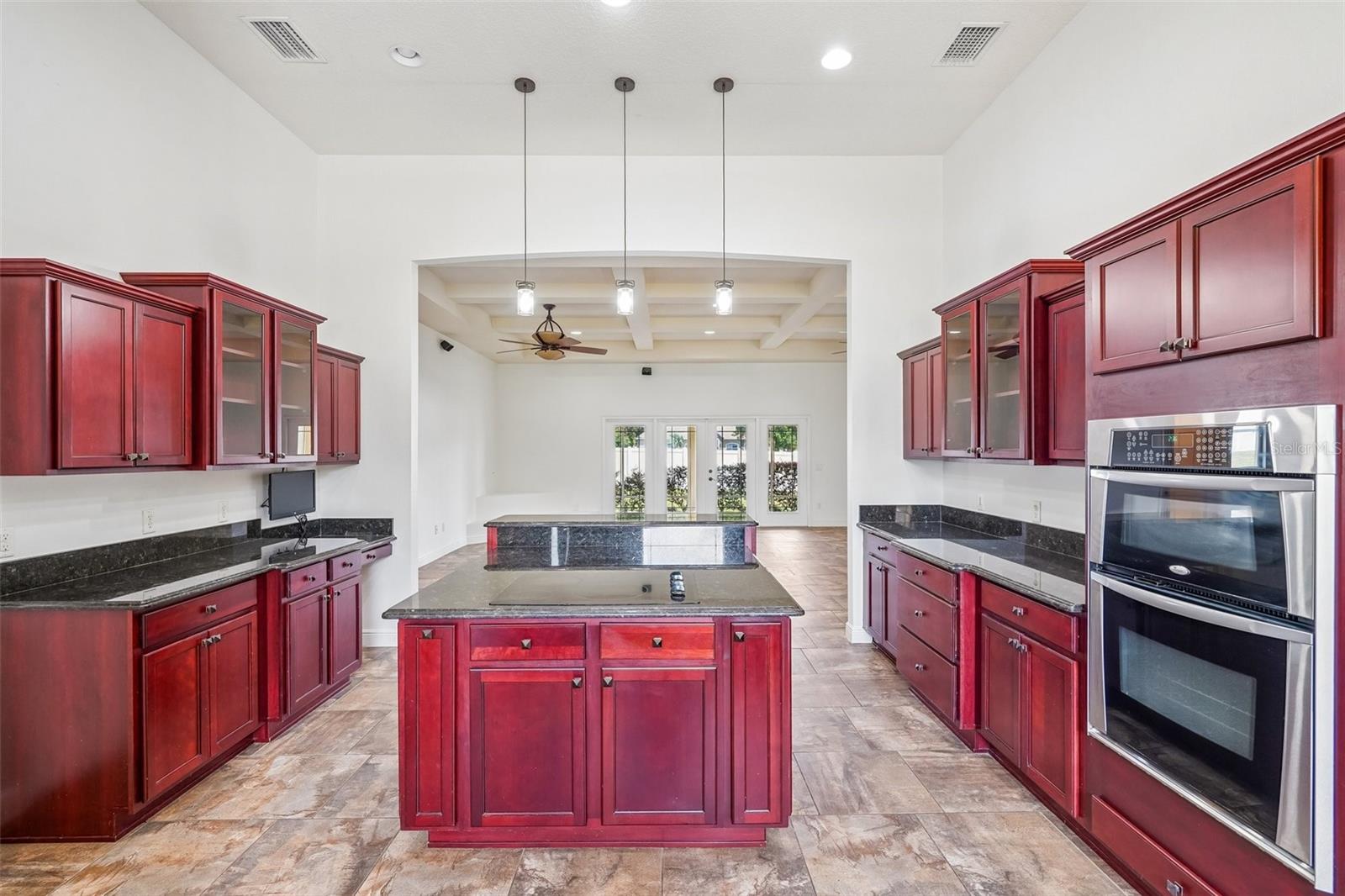 Kitchen looking into Family/Dining Combo
