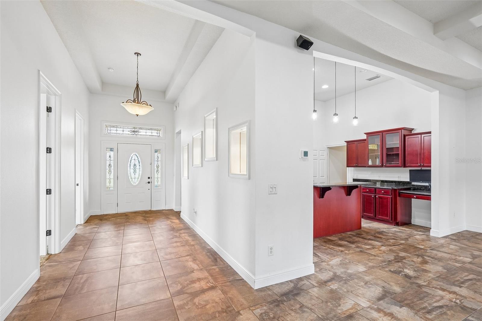 Entry way & Kitchen