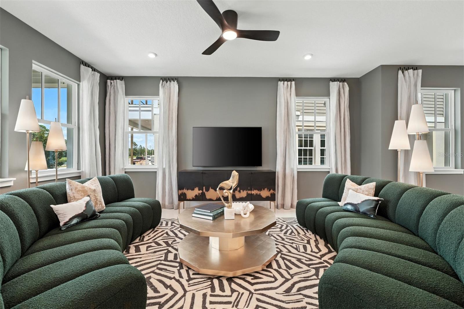 Island Village Anastasia Model Great Room