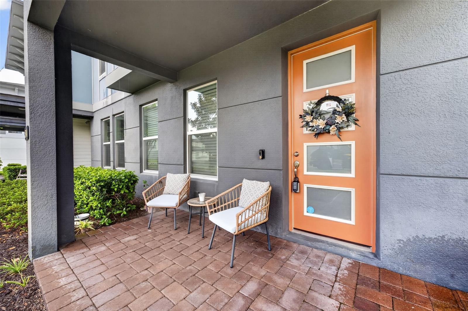 FRONT DOOR TO TOWNHOME
