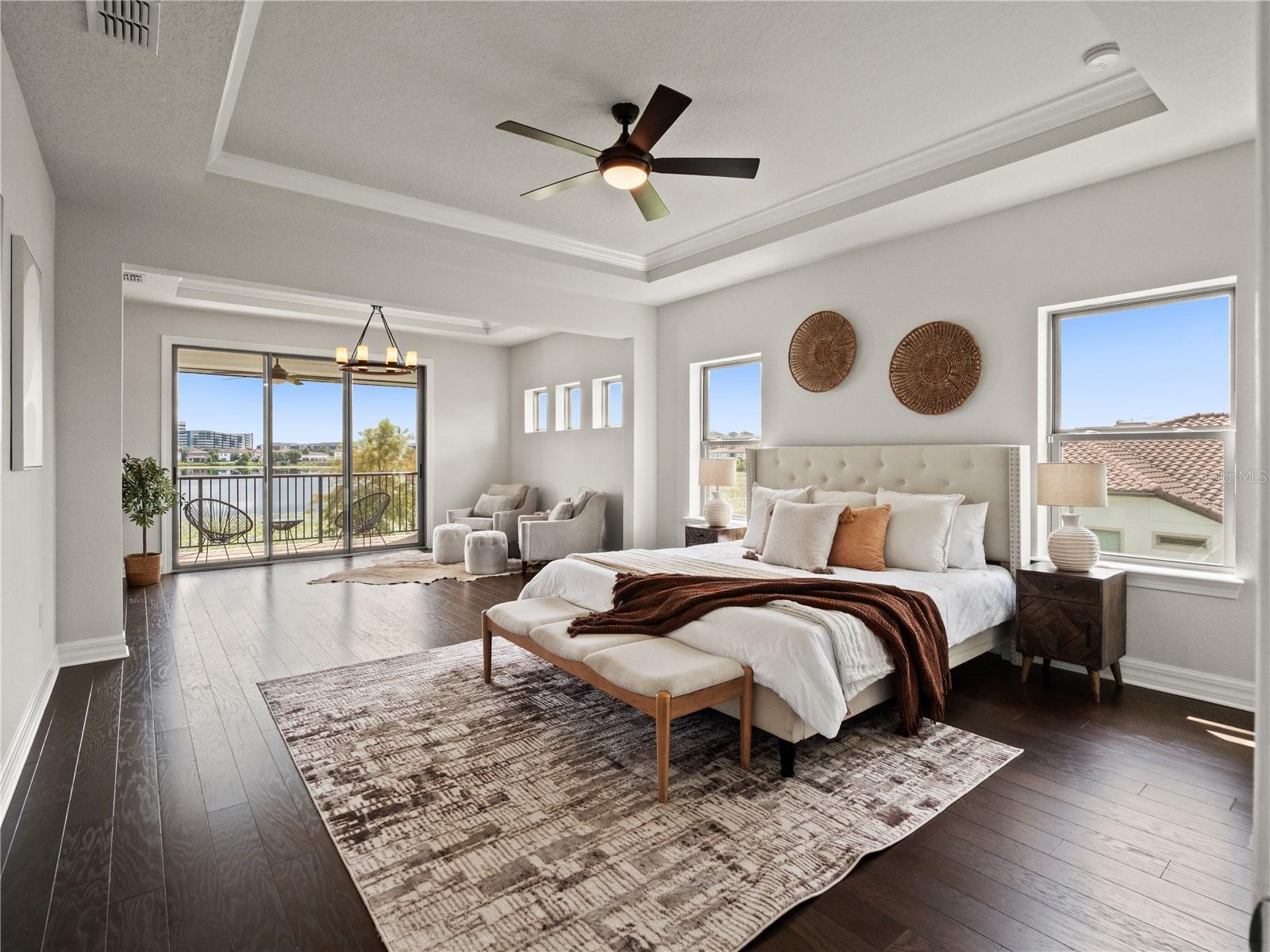 Primary Suite with Water Views