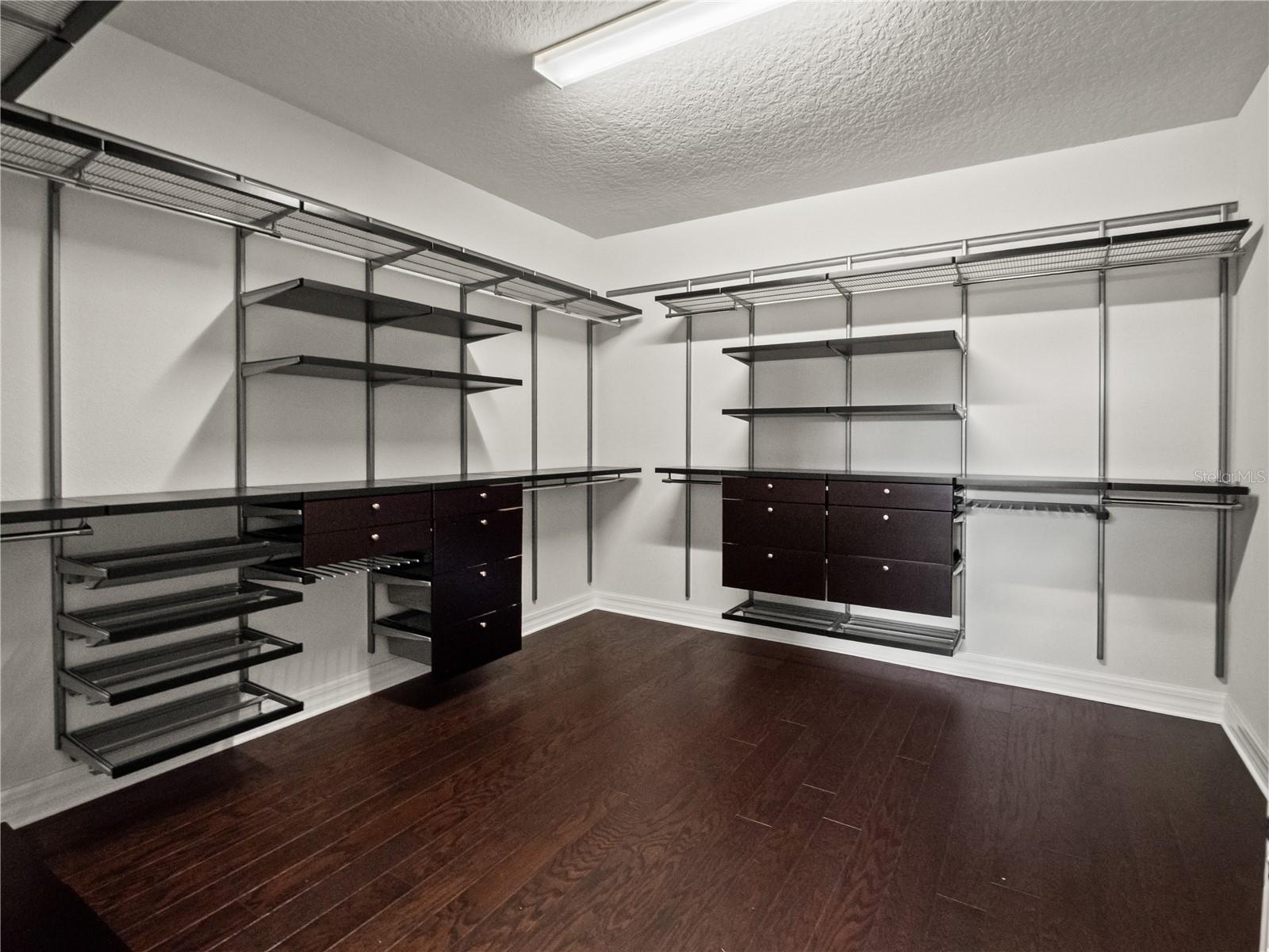 Primary Walk-In Closet.