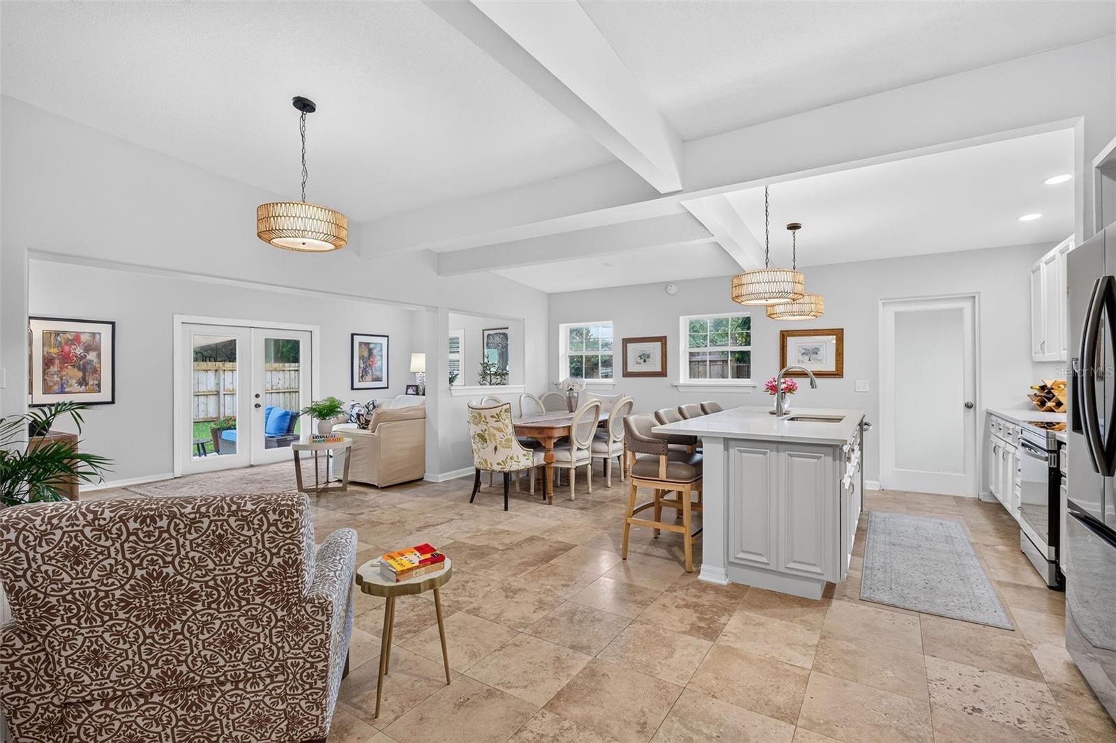 Open plan living