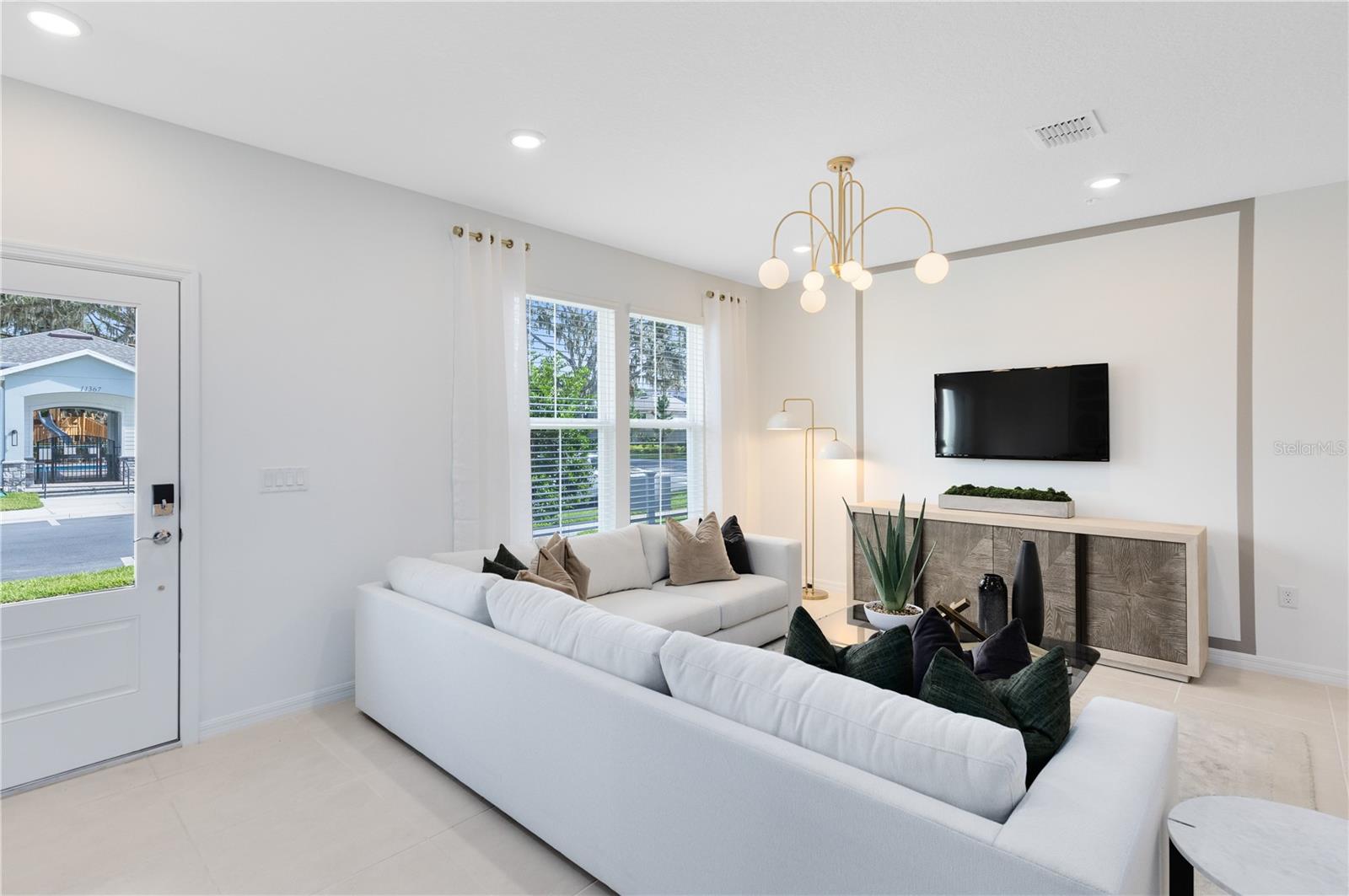 Model Home Design Only. Pictures and furnishings are for illustrative purposes only. Elevations, colors and options may vary. Furniture is for model home staging only.