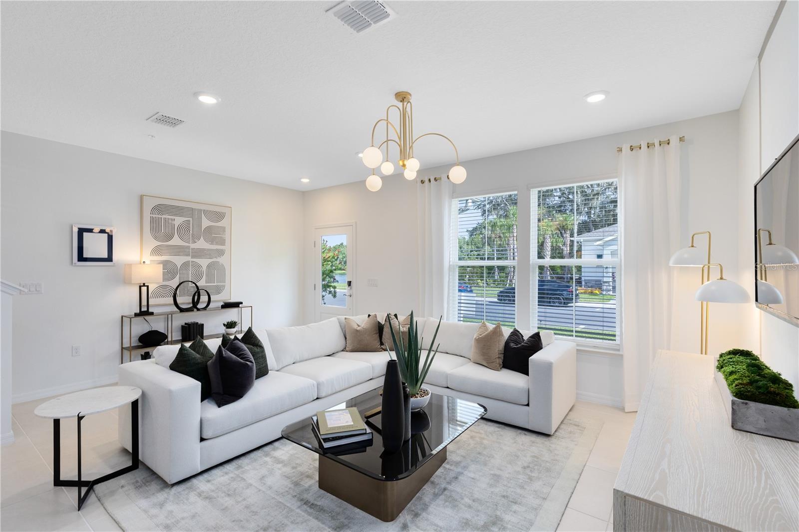 Model Home Design Only. Pictures and furnishings are for illustrative purposes only. Elevations, colors and options may vary. Furniture is for model home staging only.