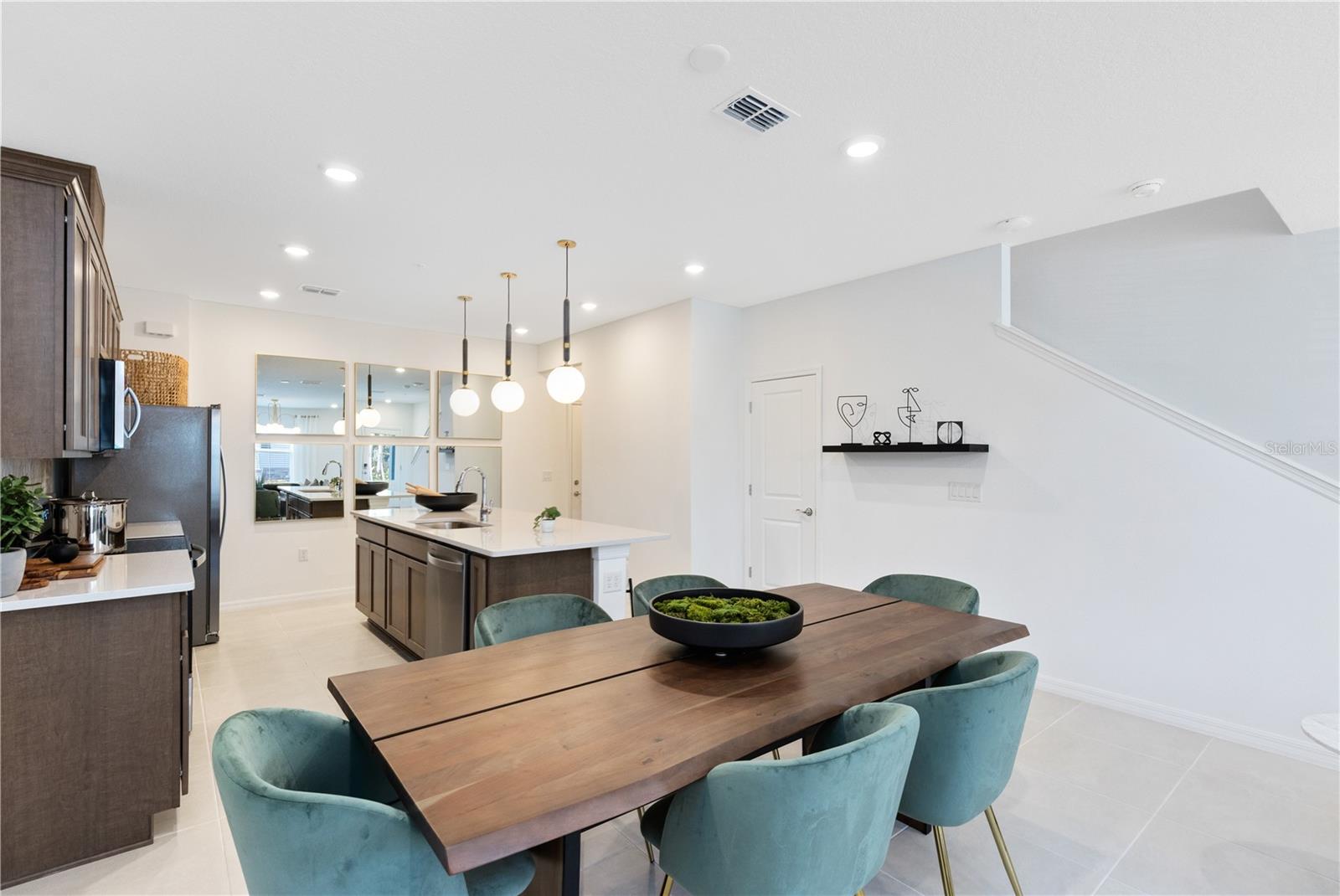 Model Home Design Only. Pictures and furnishings are for illustrative purposes only. Elevations, colors and options may vary. Furniture is for model home staging only.