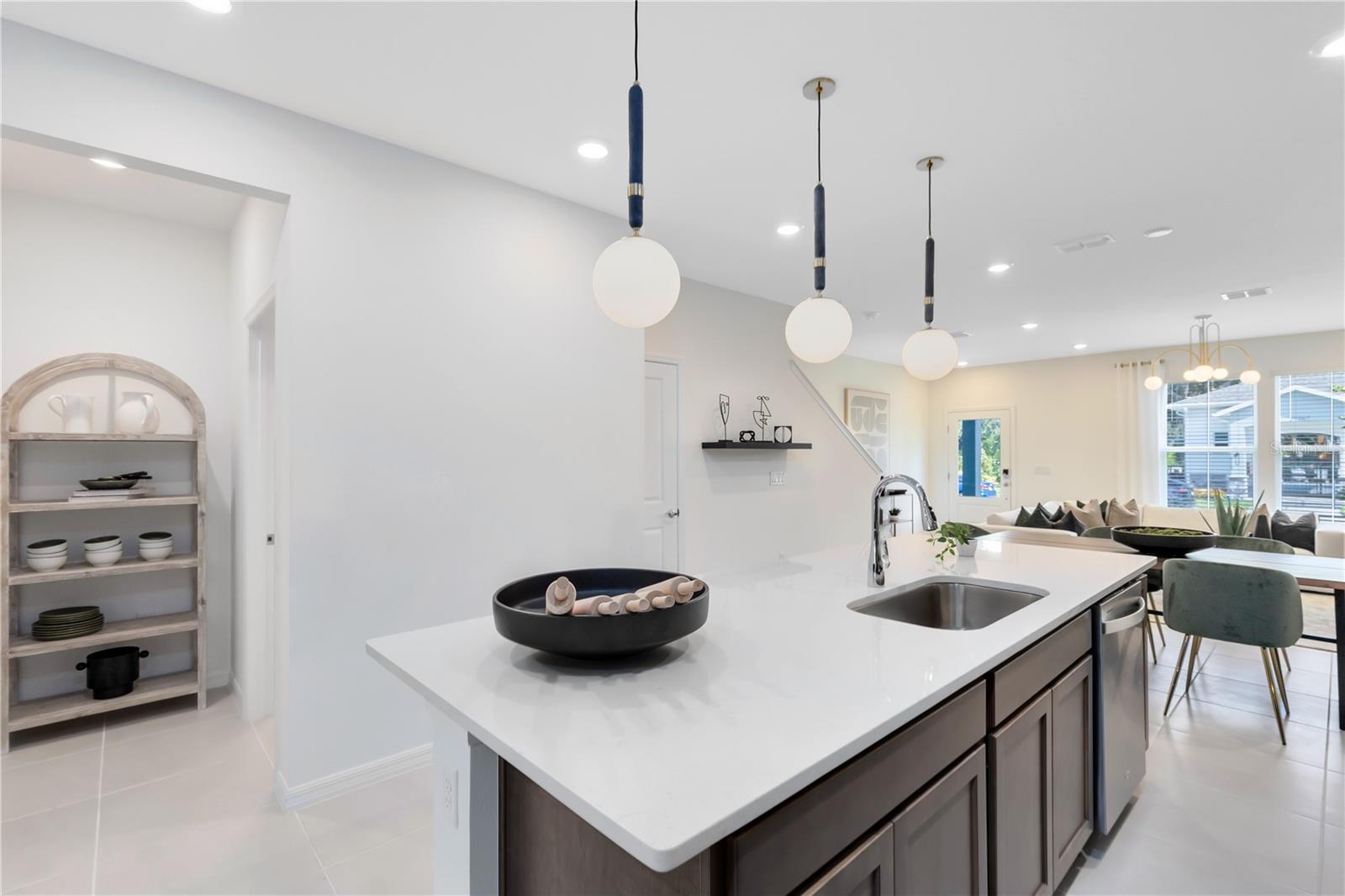 Model Home Design Only. Pictures and furnishings are for illustrative purposes only. Elevations, colors and options may vary. Furniture is for model home staging only.