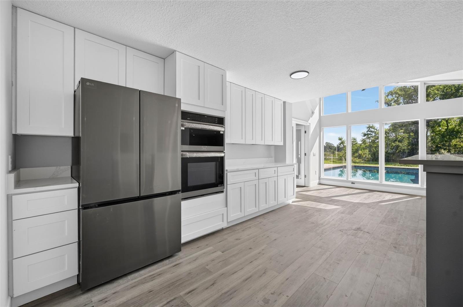 Water views from the Kitchen