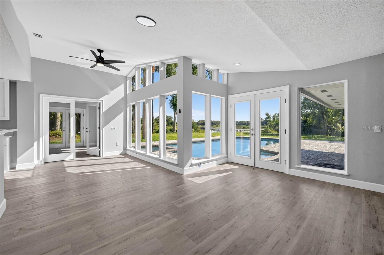 Family room-water views