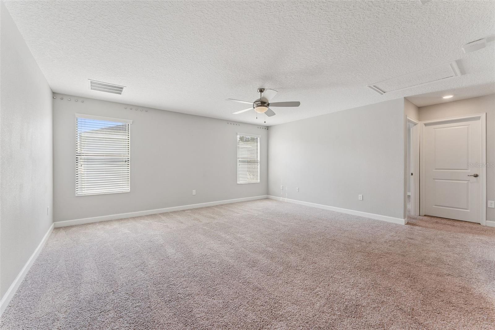 upstairs bonus room... its big!