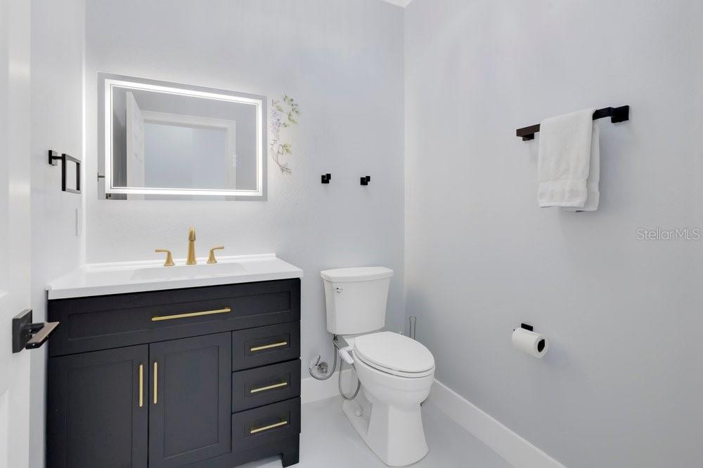 Powder Bath on first floor