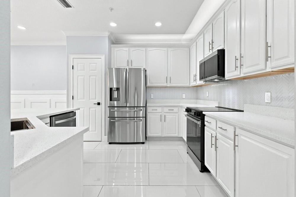 Stainless appliances