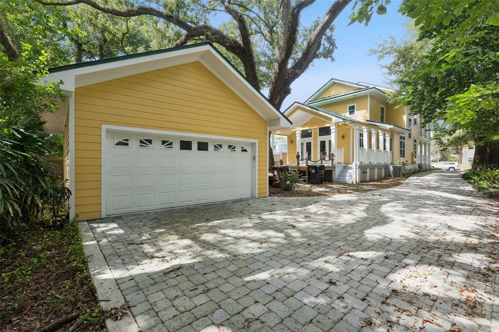 2-car garage.