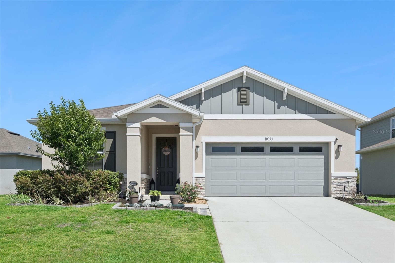 The home has a west-facing orientation. The home has a west-facing orientation.