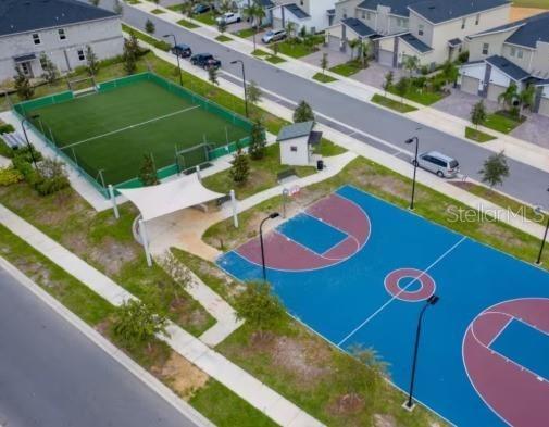 Small soccer & basketball