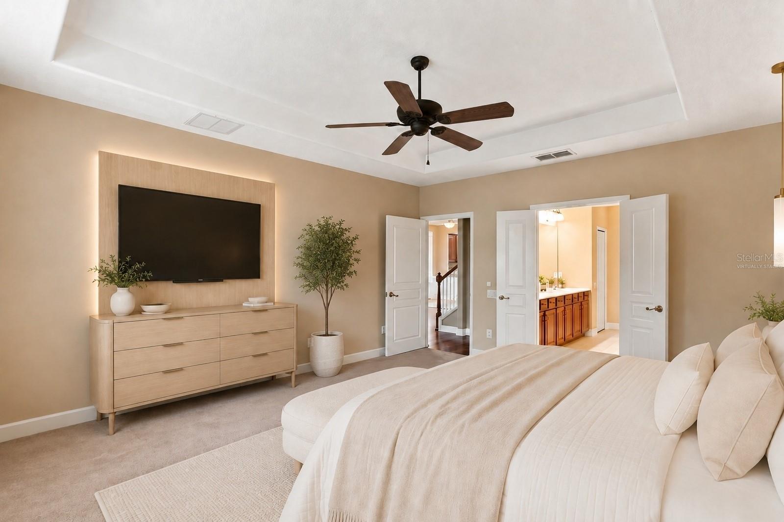 Virtually StagedPrimary Bedroom