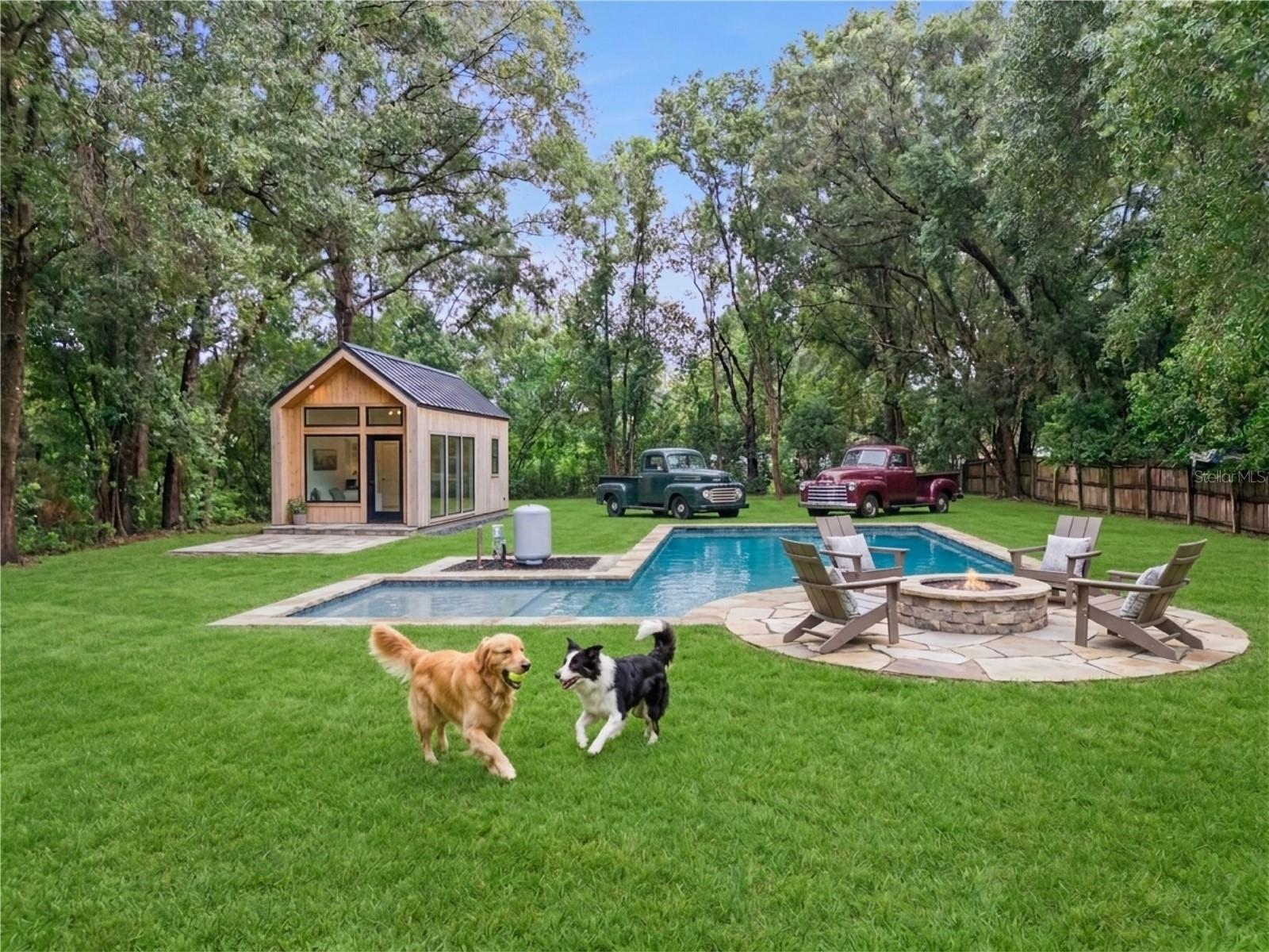 Virtual Staged. Lot  has room for ADU, Pool, etc.