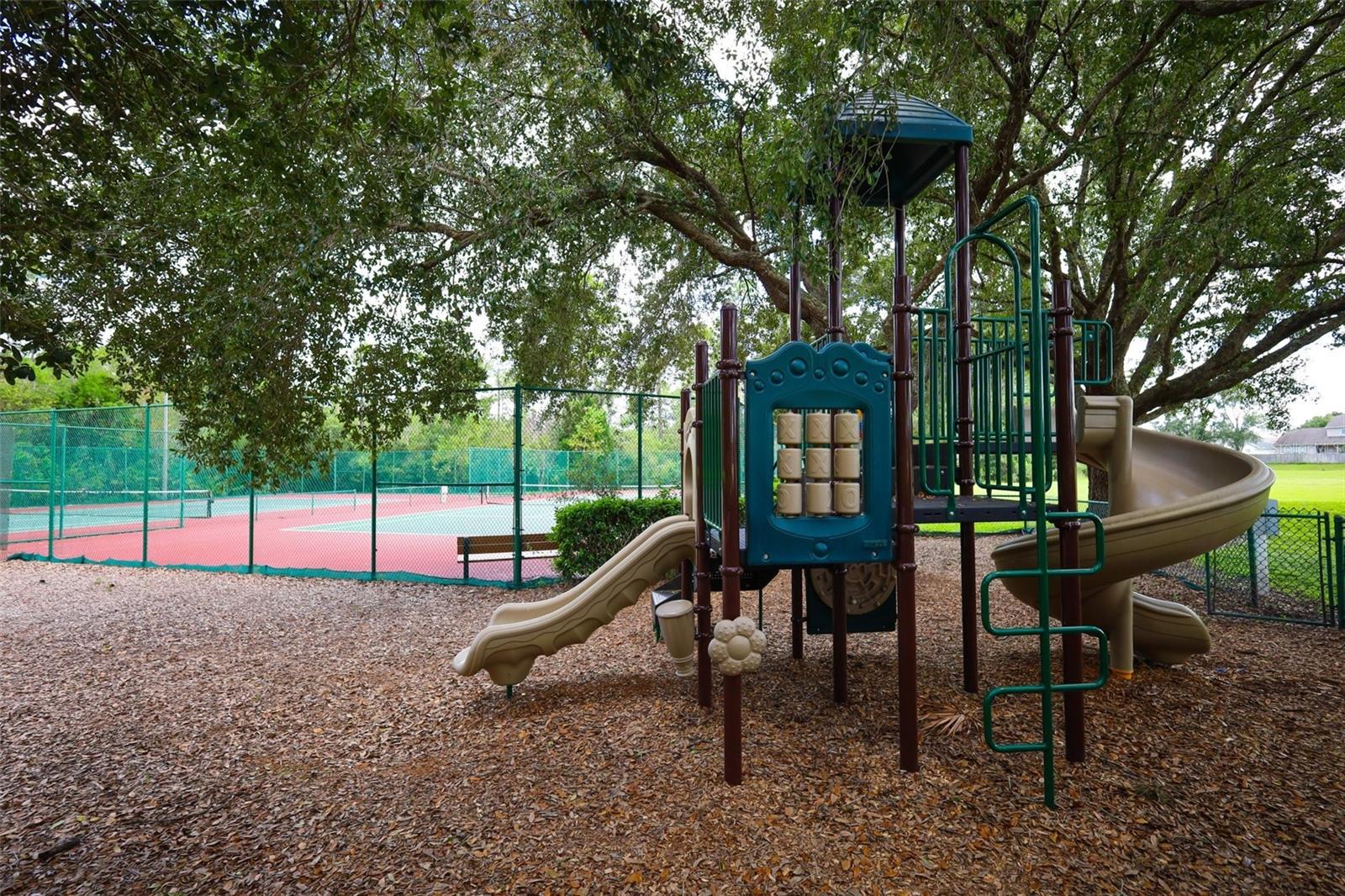 Community Tennis Court & Playground