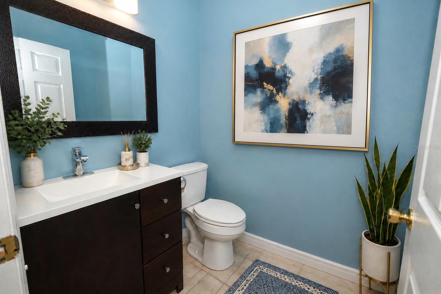 Half Bathroom next to Bedroom 2