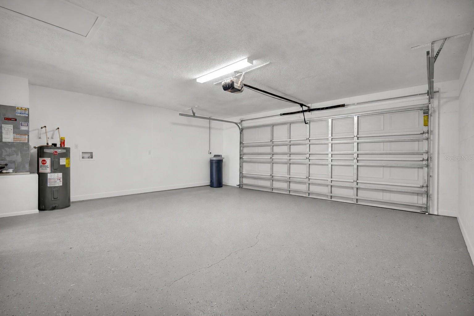 Two car garage