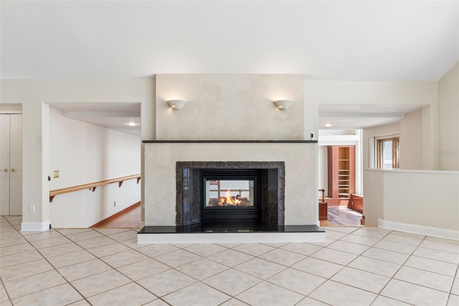 Fireplace in Living Room