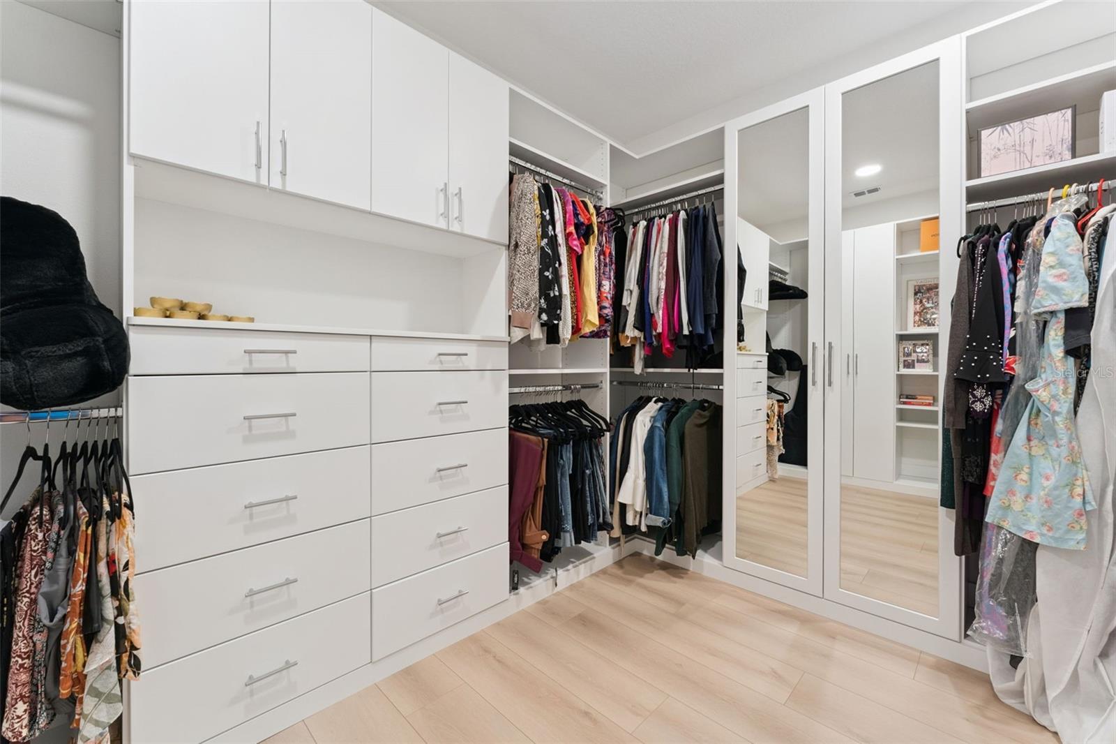 Second Custom Walk-in Primary Closet