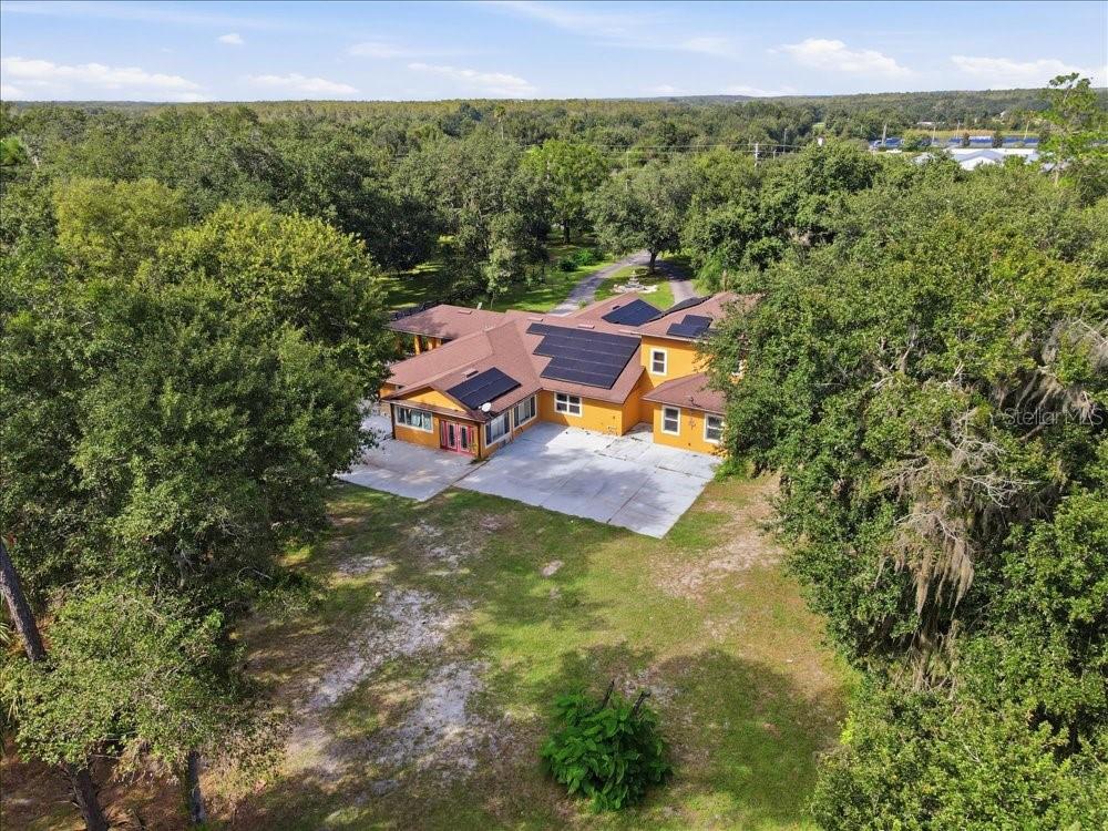 Aerial Backyard