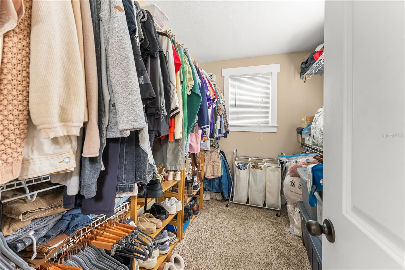 Primary Suite Walk-in Closet