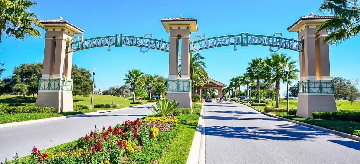 CHAMPIONS GATE!