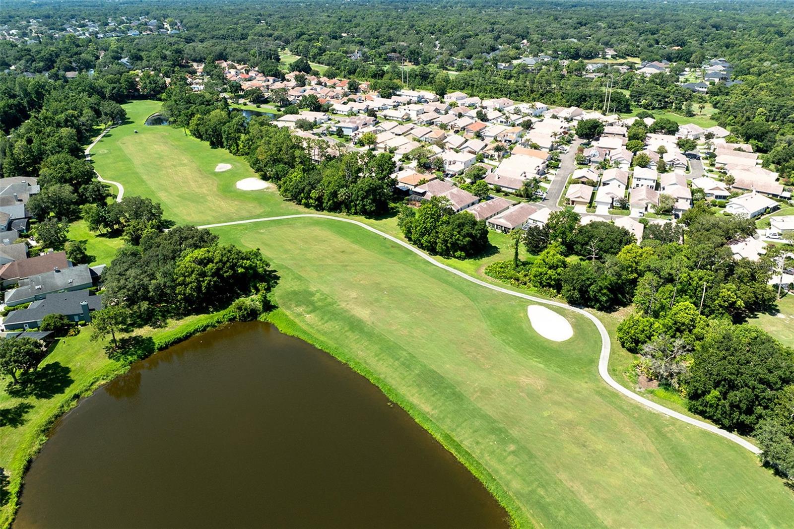 Adjacent to Tuscawilla Country Club