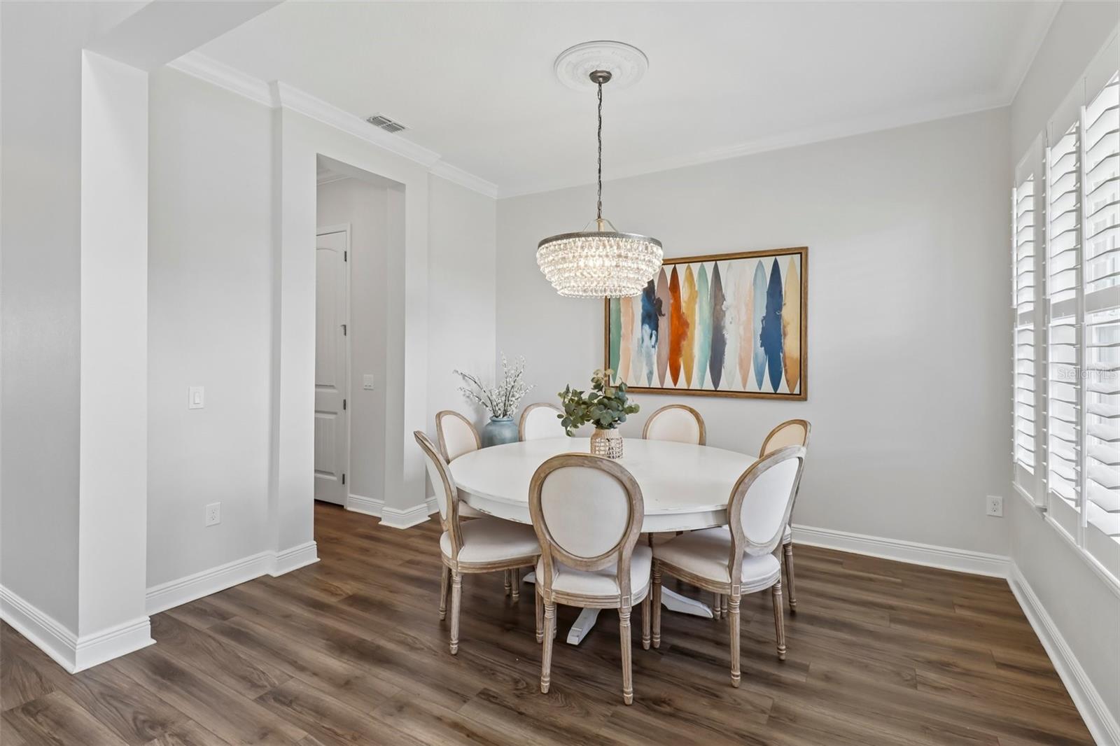 Formal dining room