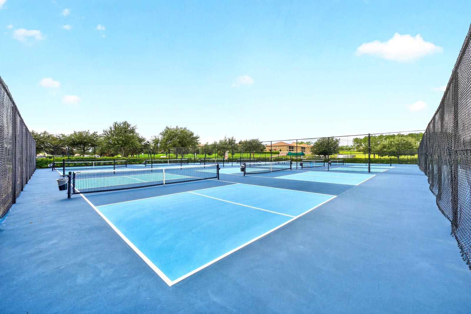 Sports courts create plenty of ways to stay active and entertained.