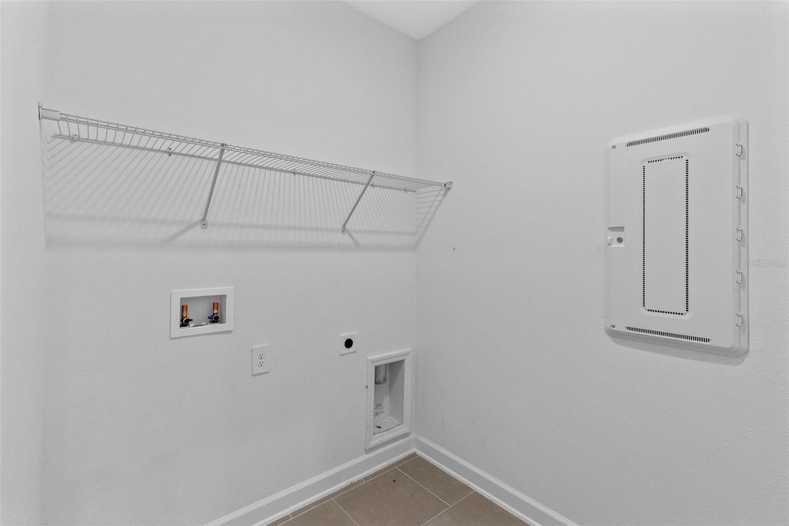 Laundry room.