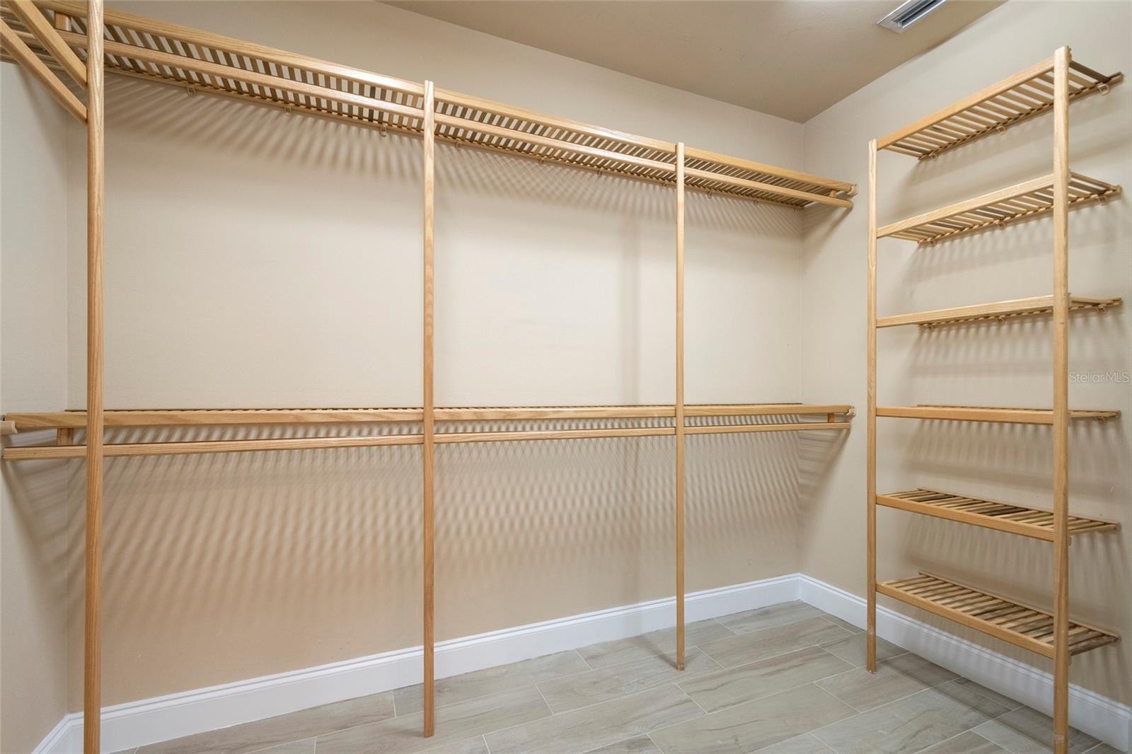 Primary Walk in Closet