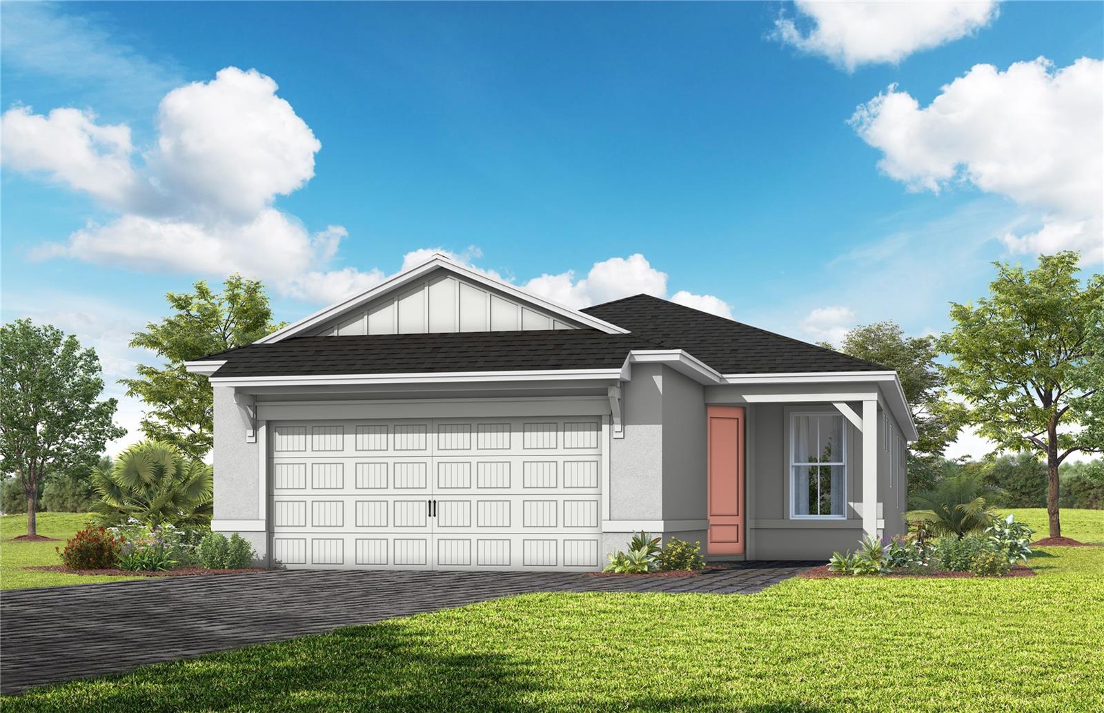 Exterior Design. Artistic rendering for this new construction home. Pictures are for illustrative purposes only. Elevations, colors and options may vary. Exterior Design. Artistic rendering for this new construction home. Pictures are for illustrative purposes only. Elevations, colors and options may vary.